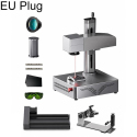 Machine De Marquage Laser Fibre 20 W Pour Métaux Avec Axe Rotatif 360° Haute Précision 0,001 mm - www.yonis-shop.com