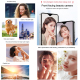 Téléphone Portable Android 8.1 Quad Core 4G Dual SIM Face ID Écran 4.3 Pouces 2GB RAM 16GB ROM