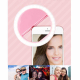 Ring Light LED Pour Selfie Et Photographie Avec Lumière Douce Et Couverture Large