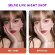 Ring Light Rechargeable Clip Pour Selfie Avec Lumière Réglable Et Batterie Longue Durée
