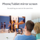 Vidéoprojecteur Portable Android Pour Home Cinéma HD 720P WiFi 6 Bluetooth 5 Écran 40 À 130 Pouces