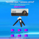 Mini Vidéoprojecteur LED Compact Pour Maison Compatible 1080P HDMI USB TF Avec Support Trépied - www.yonis-shop.com