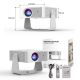 Vidéoprojecteur Android Compact WiFi 6 Rotation 360 Degrés Projection Plafond HDMI USB Prise EU - www.yonis-shop.com