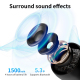Enceinte Bluetooth De Bureau 5 En 1 Pliable Charge Sans Fil 15 W Pour Téléphone Montre Et Écouteurs Batterie 1500 mAh - www.y...