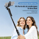 Perche À Selfie Avec Trépied Bluetooth 185 Cm Ouverture Automatique Pour Streaming Et Vlog Connexion Android iOS - www.yonis-...