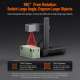 Machine De Marquage Laser À Fibre 30 W Pour Métaux Avec Axe Rotatif Précision 0,001 Mm 1064 Nm - www.yonis-shop.com