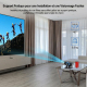 Vidéoprojecteur Smart Android 11 720P WiFi Double Bande Bluetooth Correction Trapézoïdale 4 Points