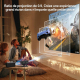 Vidéoprojecteur Smart Android 11 720P WiFi Double Bande Bluetooth Correction Trapézoïdale 4 Points