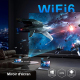 Vidéoprojecteur Smart Android 11 720P WiFi Double Bande Bluetooth Correction Trapézoïdale 4 Points - www.yonis-shop.com