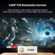 Vidéoprojecteur Intelligent Android 9 LCD 720p 150 ANSI WiFi Double Bande Bluetooth 5.0 Compatible 4K