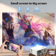 Vidéoprojecteur Intelligent Android 9 LCD 720p 150 ANSI WiFi Double Bande Bluetooth 5.0 Compatible 4K