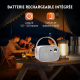Vidéoprojecteur Portable Android DLP Full HD 1080p 300 ANSI Avec Batterie Autofocus WiFi Double Bande