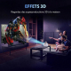 Vidéoprojecteur Portable Android DLP Full HD 1080p 300 ANSI Avec Batterie Autofocus WiFi Double Bande