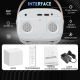 Vidéoprojecteur Portable Android DLP Full HD 1080p 300 ANSI Avec Batterie Autofocus WiFi Double Bande