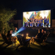 Vidéoprojecteur Portable Android DLP Full HD 1080p 300 ANSI Avec Batterie Autofocus WiFi Double Bande