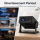 WOWOTO WWT-BL15 Pro Android 14 LCD 720P 150ANSI Smart Projector(EU Plug)