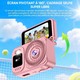 Mini Caméra De Poche Pour Selfies Et Vidéo Pour Étudiants Écran Orientable À 180° Éclairage Intégré Vidéo 1080P - www.yonis-s...