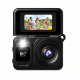 Mini Caméra De Poche Pour Selfies Et Vidéo Pour Étudiants Écran Orientable À 180° Éclairage Intégré Vidéo 1080P - www.yonis-s...