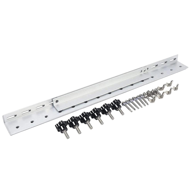 Support Triangulaire Pliable Pour Panneau Solaire 41 Pouces En Aluminium AL6005-T5 Anodisé Avec Fixations Inox - www.yonis-sh...