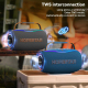 Enceinte Bluetooth Extérieure Étanche 80W Triple Haut Parleur Batterie 8800mAh LED Multicolores - www.yonis-shop.com