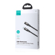 Câble USB-C Vers 8 Pin 30W Charge Rapide 3M Tressé Nylon Résistant Compatible Synchronisation 480Mbps