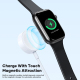 Câble Chargeur 2 En 1 USB 8 Pin Et Montre Magnétique Charge Deux Appareils Longueur 1,2 MFacile À Transporter