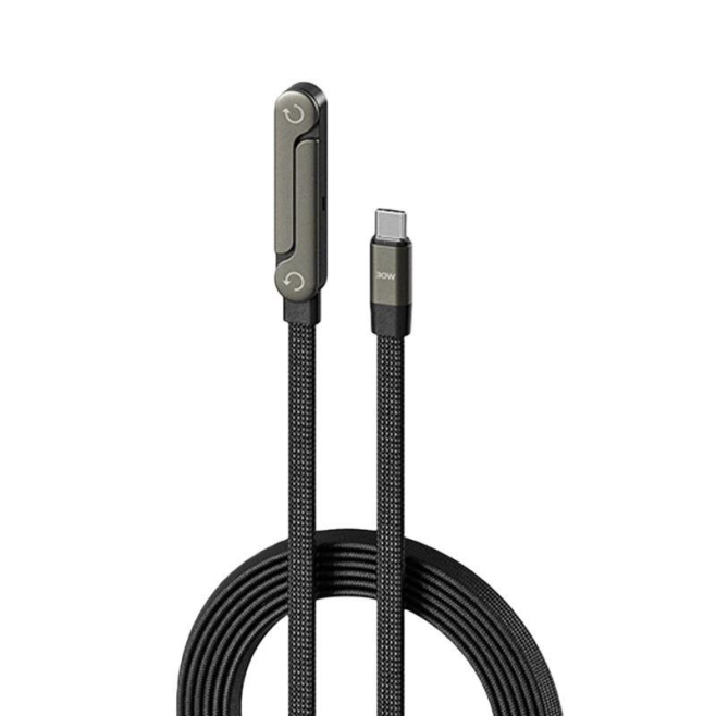Câble USB-C Vers Lightning 30 W Avec Support Pliable Et Charge Rapide Tressé Pour iPhone 8 à 14 Et iPad Anciens - www.yonis-s...