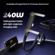 Câble USB-C Vers Lightning 30 W Avec Support Pliable Et Charge Rapide Tressé Pour iPhone 8 à 14 Et iPad Anciens - www.yonis-s...
