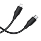 Câble USB-C Vers 8 Pin De Charge Et Données Compatible Apple PD 27W En Silicone 1 Mètre