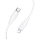 Câble USB-C Vers 8 Pin De Charge Et Données Compatible Apple PD 27W En Silicone 1 Mètre