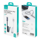 Câble USB-C Vers 8 Pin 30 W Pour Charge Rapide Tressé 1,2 M En Aluminium 480 Mbps Vert Violet