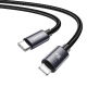 Câble De Charge Rapide USB-C Vers Lightning 30 W Tressé 1 m En Aluminium Avec Transfert 480 Mbps