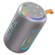 Enceinte Bluetooth Portable Extérieure 60W RGB Camouflage Batterie 8000mAh USB Carte Mémoire