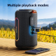 Enceinte Bluetooth Portable Extérieure 60W RGB Camouflage Batterie 8000mAh USB Carte Mémoire