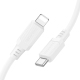 Câble De Charge Rapide Type-C Vers 8 Pin 27 W PD Avec Puce E-Marker Et Gaine Silicone 1 m - www.yonis-shop.com