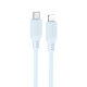 Câble De Charge Rapide Type-C Vers 8 Pin 27 W PD Avec Puce E-Marker Et Gaine Silicone 1 m - www.yonis-shop.com