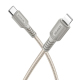 Câble De Charge Et De Données Type C Vers 8 Pin Pour Téléphone Charge PD 27 W Nylon Tressé 1 Mètre Noir