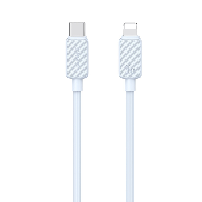 Câble USB C Vers 8 Pin Pour Charge Rapide Et Transfert De Données 30W 480Mbps 2m