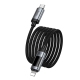 Câble De Charge Rapide Et De Données Type C Vers 8 Pin PD27W Avec Écran OLED Et Puce E Marker 120 cm
