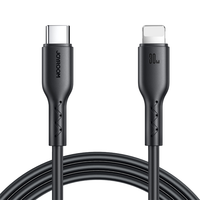 Câble USB C Vers 8 Pin De Charge Rapide Et Données 30 W 480 Mbps Avec Puce Intelligente 1 m