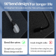 Câble USB-C Vers Lightning 3A Charge Rapide Et Transfert De Données 1,2 m Tressé Nylon Embout Coudé 480 Mbps