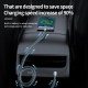Câble USB-C Vers 8 Pin De Charge Rapide Et Données 3A 2 M Tressé En Nylon À Connecteur Coudé 480 Mbps