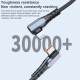 Câble USB C Vers 8 Pin De Charge Et Données 20W À Double Coude 90° En Nylon Tressé 1m