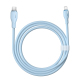 Câble De Charge Rapide Et Données Type C Vers 8 Pins 20 W 120 Cm TPE Résistant 480 Mbps