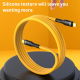 Câble USB-C Vers 8 Broches Charge Et Données Puce PD Silicone Résistant À 20000 Flexions 1,2 m Jaune