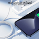 Câble USB C Vers 8 Pin Pour Charge Rapide 30W PD 1 M Nylon Tressé Transfert De Données 480Mbps