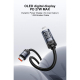 Câble De Charge Et De Données Type C Vers 8 Pin 27 W Avec Écran OLED CarPlay Filaire Et Gaine Tressée