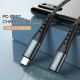 Câble USB-C Vers 8 Pin Pour Charge 2.4A Avec Puce Intelligente Gaine Tressée Anti-Casse 1.2m