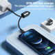 Câble USB-C Vers 8 Pin Avec Lanière Pour Charge Et Transfert De Données PD 20 W Tressé 1.2 M 480 MB/s