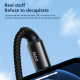 Câble USB-C Vers 8 Pin Avec Lanière Pour Charge Et Transfert De Données PD 20 W Tressé 1.2 M 480 MB/s